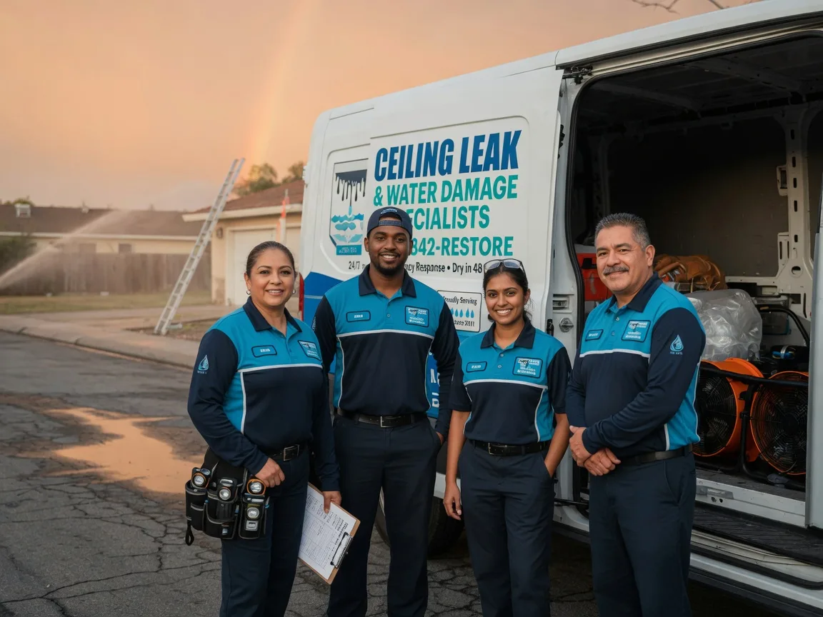 Ceiling Leak Cleanup company in Cambridge, IL
